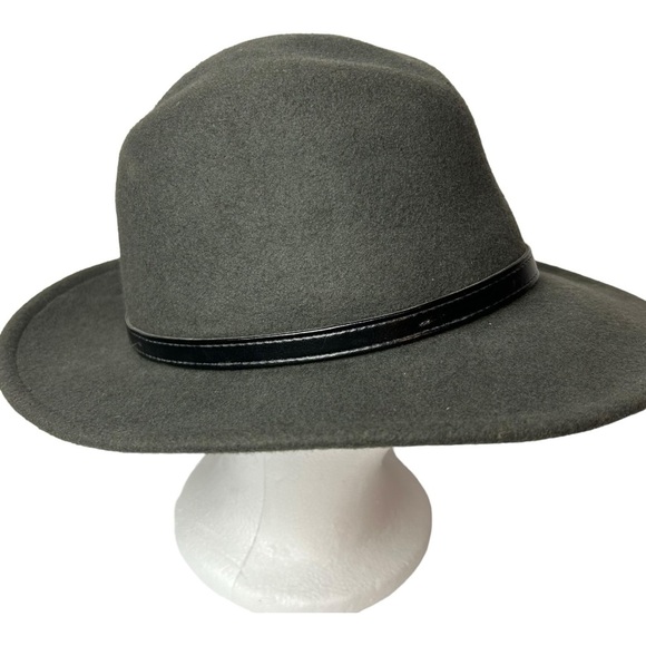 Stetson Crushable 100% Wool Hat Gray Western Size Medium Made in USA. - Picture 5 of 9